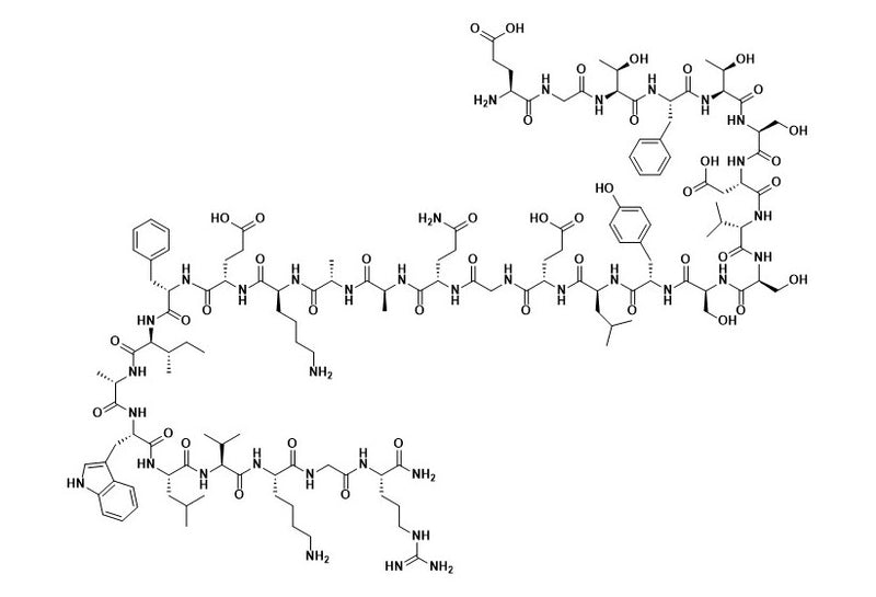 Peptide Molekulstruktur